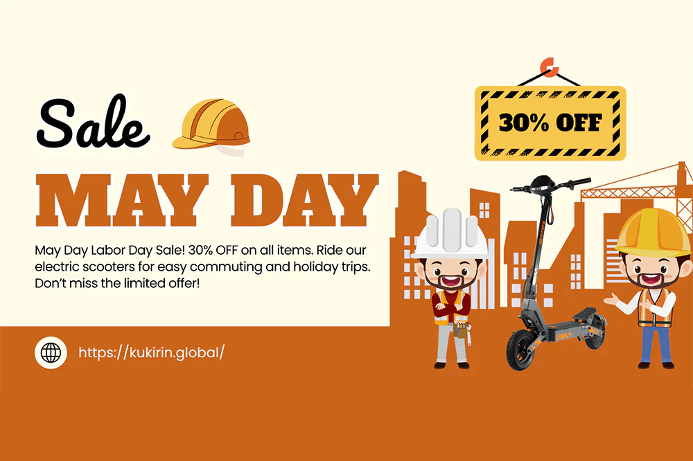 May Day Rush: Escape the Crowds in Style with Kukirin Scooters